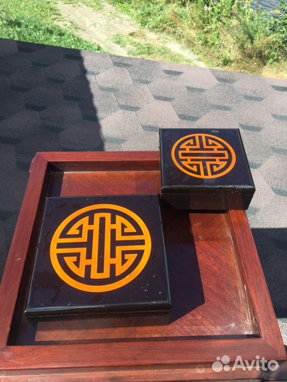 Шкатулки в наборе из 2 штук