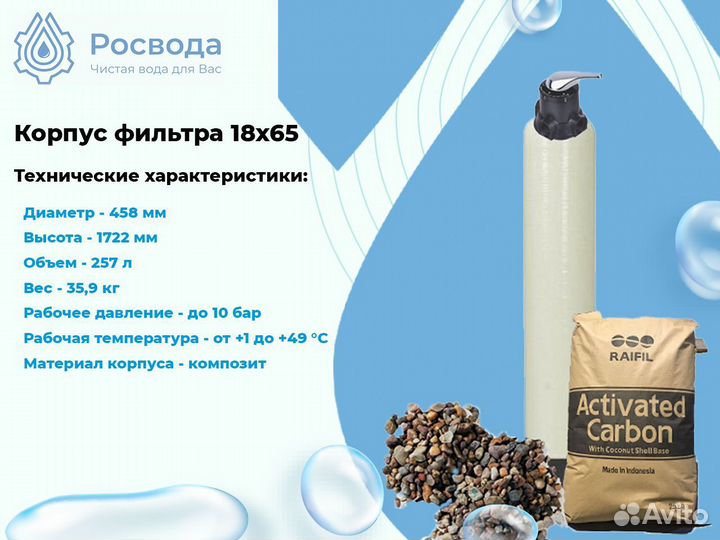 Корпус фильтра 18х65