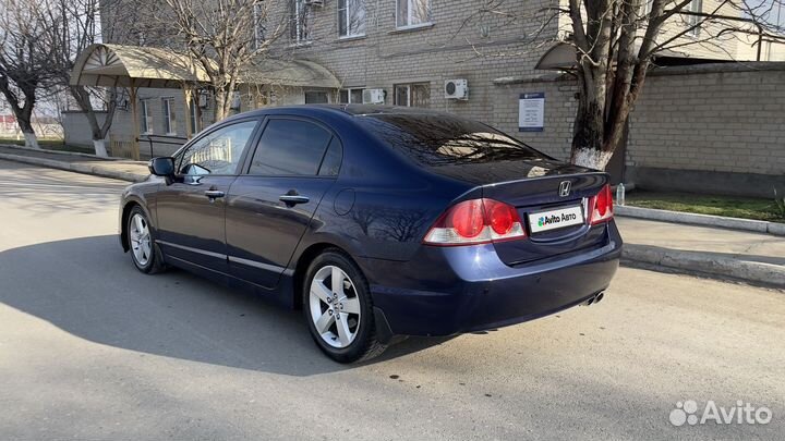 Honda Civic 1.8 AT, 2007, 100 000 км