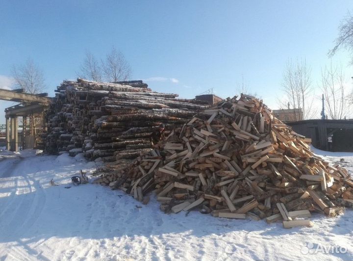 Дрова ольховые колотые