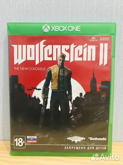 Wolfenstein 2 II The New Colossus Xbox One