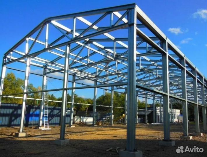 Теплый ангар под кран балку