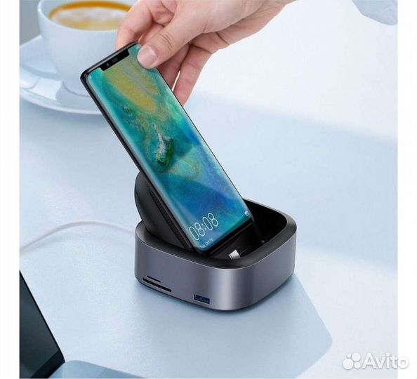 Хаб с Док-станцией Baseus Mate Docking Type-C Inte