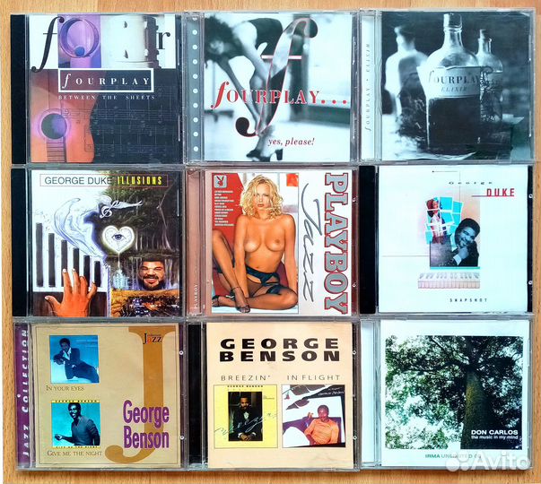 CD диски. Jazz De-Phazz Benson Shakatak Duke