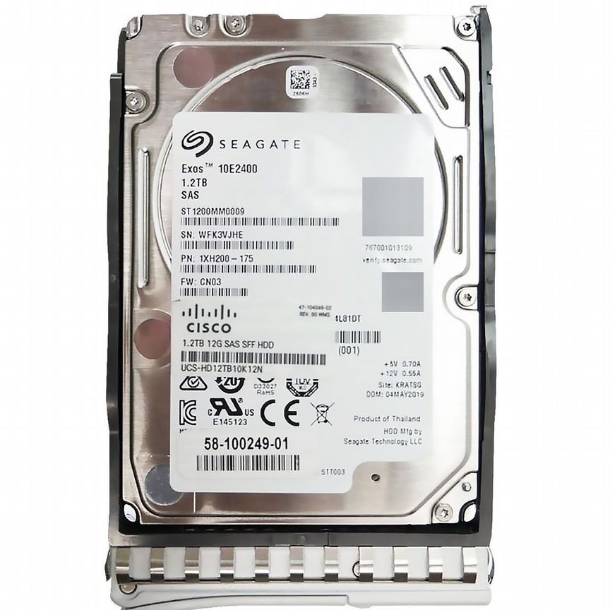 [UCS-HD12TB10K12N] Жесткий Диск Cisco Ucs-Hd12tb10k12n 1,2tb Sas 2,5