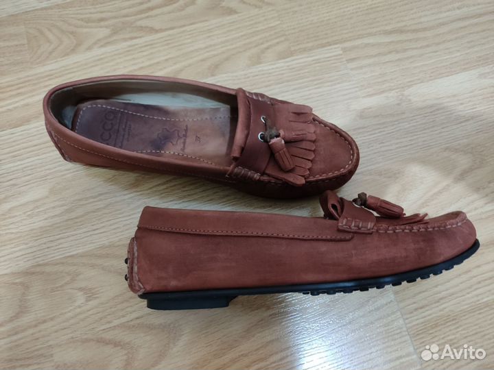 Туфли мокасины Ecco