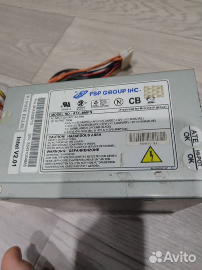 Блок питания 300w