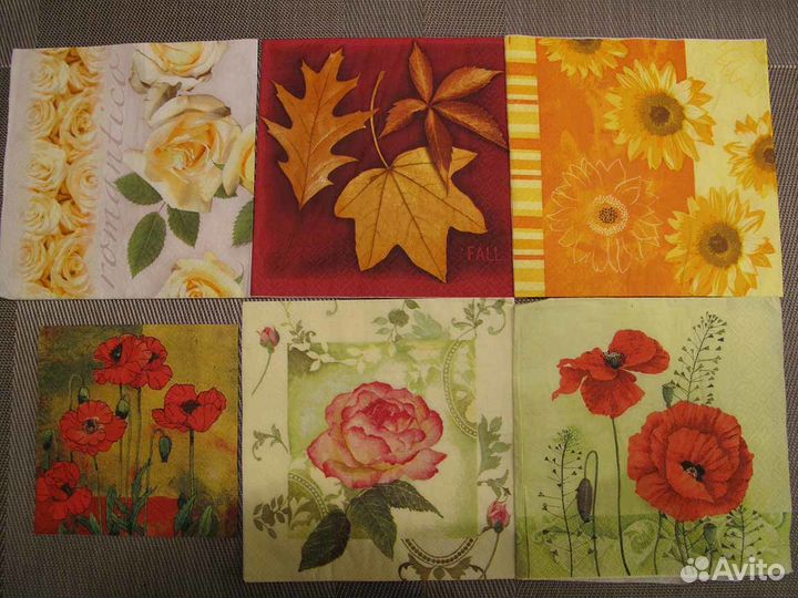 Салфетки для декупажа