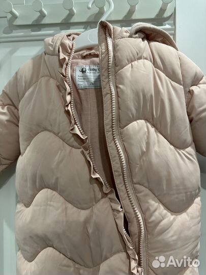 Зимний комбинезондля девочки 74