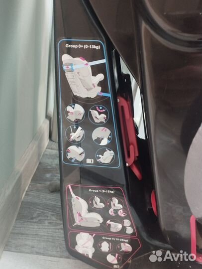 Автомобильное детское аbc Design от 0 до 25 кг