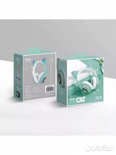 Наушники с кошачьими ушками