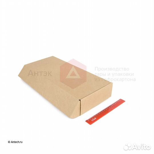 Самосборная коробка 420*180*67 мгк Т24E бурый