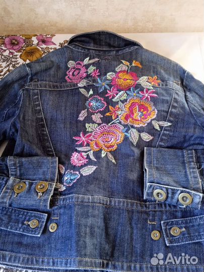Куртка джинсовая zara.и mexx