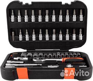 Набор головок торцевых 46 предметов