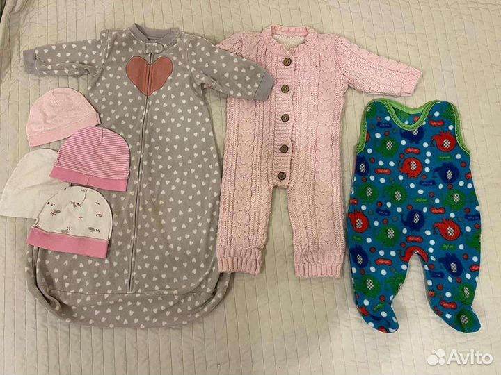Качественные вещи для девочки 3-6 мес