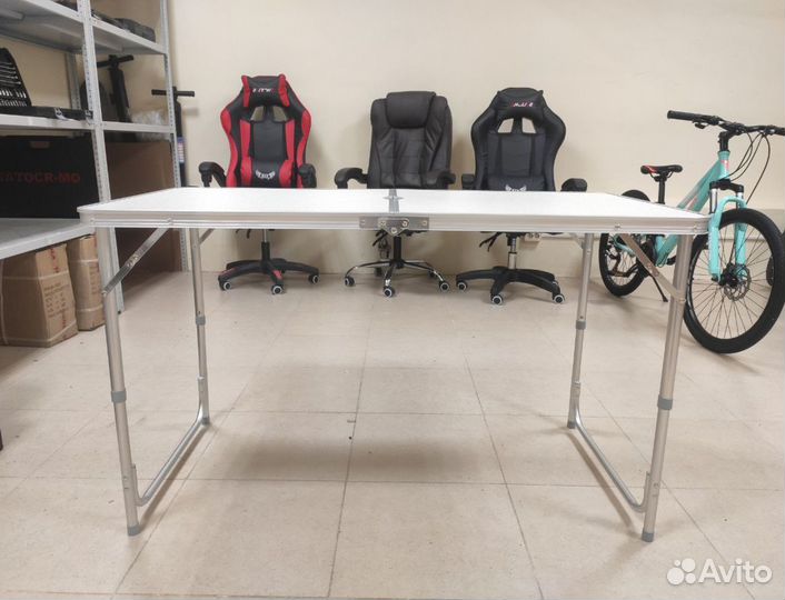 Раскладной стол 4 стула 120см для пикника