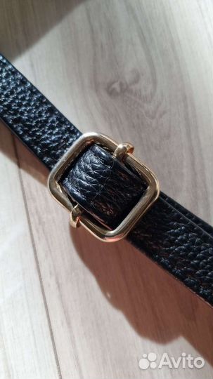 Кожаный ремень для сумки