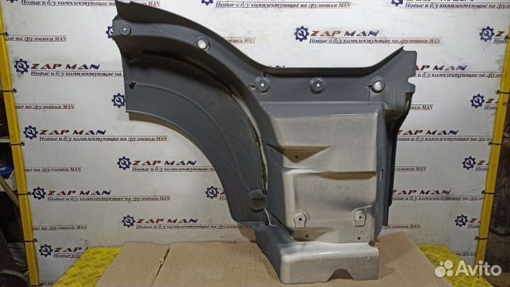 Корпус подножки левый Man Tga Tgs