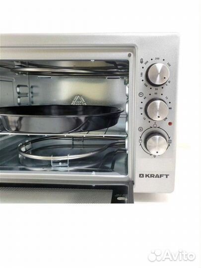 Духовка KF-MO 3801GR серый kraft Турция