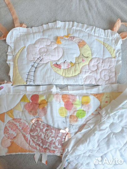 Бортики в детскую кроватку