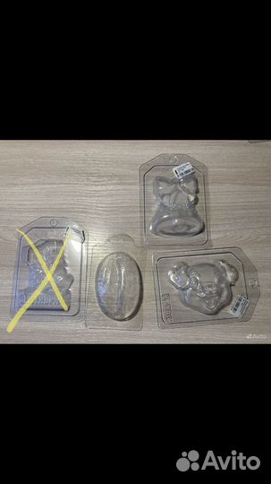 Пластиковые формы для мыла