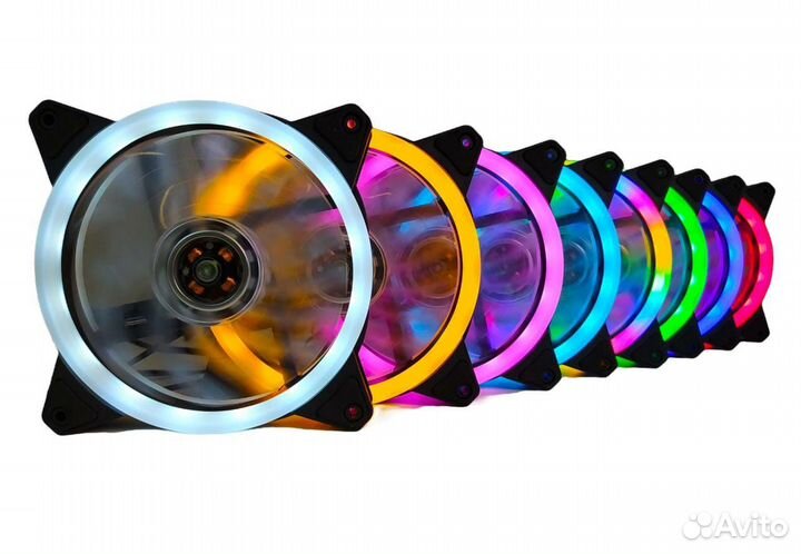 Вентиляторы для корпуса пк 120мм LED