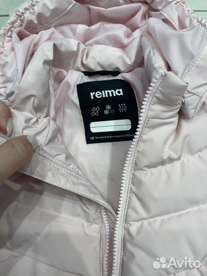 Куртка/пуховик reima 80 как новый