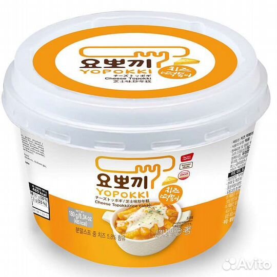 Topokki, токпокки из Южной Кореи 180г.с доставкой