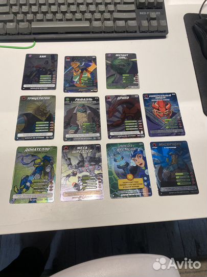 Карточки черепашки ниндзя бпо редкие карты