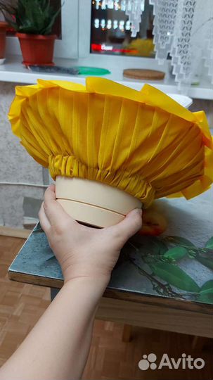 Шапка гриба лисичка новая