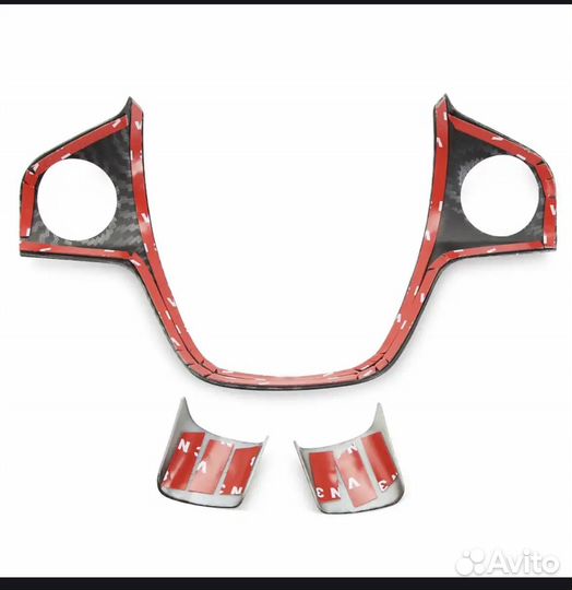 Карбон Накладки руля форд фокус 2,3