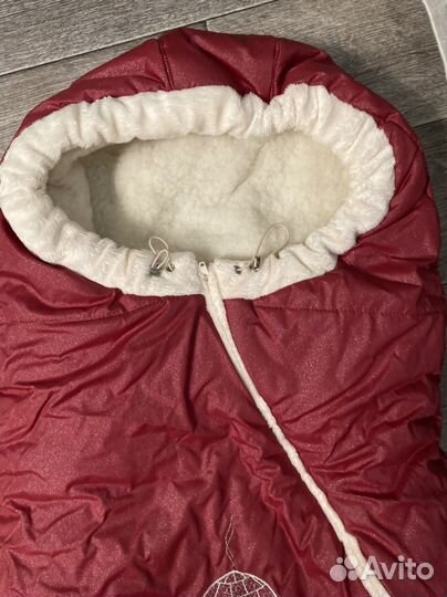 Зимний конверт в коляску