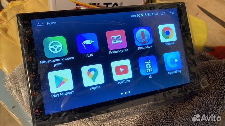 Магнитола 2 din android 7 дюймов Apple Car Play