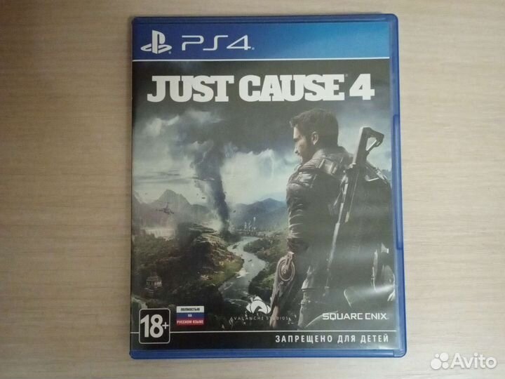 Just cause 4 на ps4 диск
