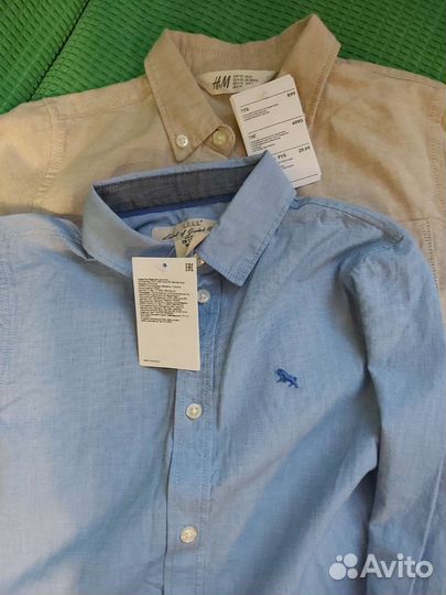 Рубашка H&M 122 новые