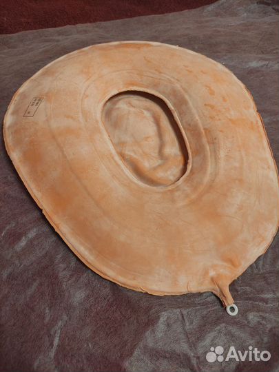 Судно медицинское для лежачих больных. Резиновое