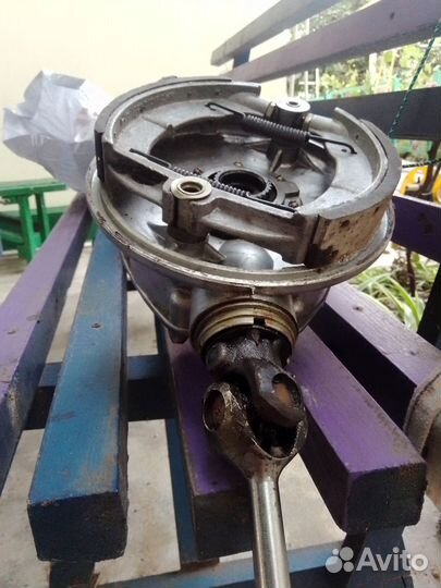 Редуктор заднего моста мот Урал В сборе С карданом