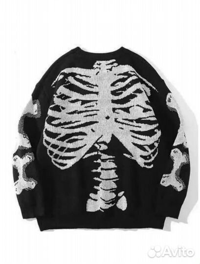 Свитшот скелет
