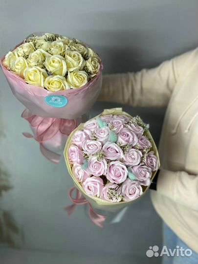 Букет из мыла