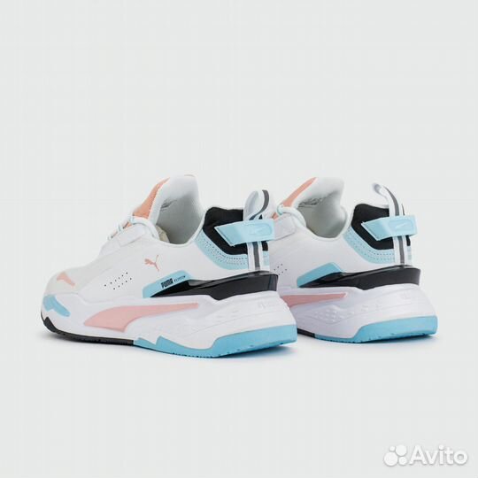 Кроссовки Puma RS-fast unmarked White Pink Blue