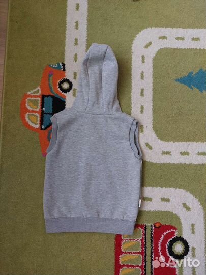 Толстовка-104р, жилетка,лонгсливы и тельняшка 110р