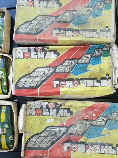 Железные машинки времён СССР