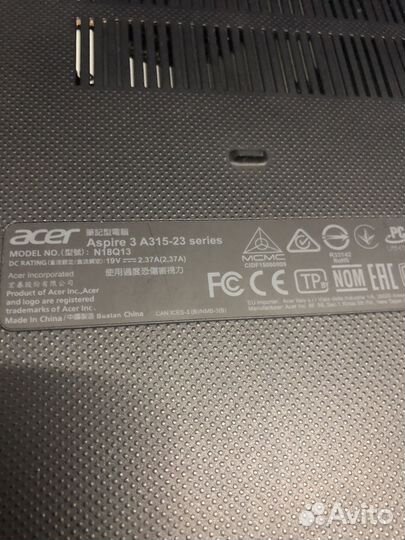 Acer aspire 3 a315 23