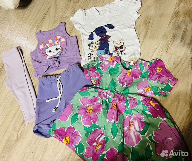 Пакет одежды на девочку 86-92
