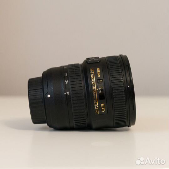 Nikon 18-35mm f/3.5-4.5G ED AF-S отлич. соcтoяние