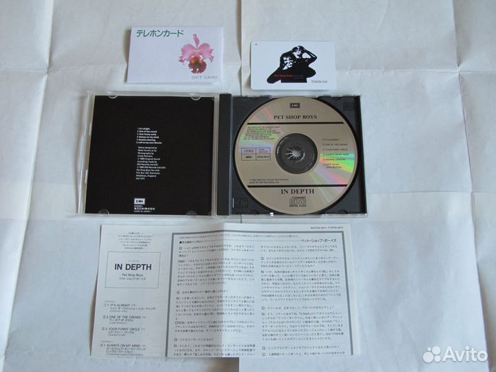 CD Pet Shop Boys In Depth Japan оригинал