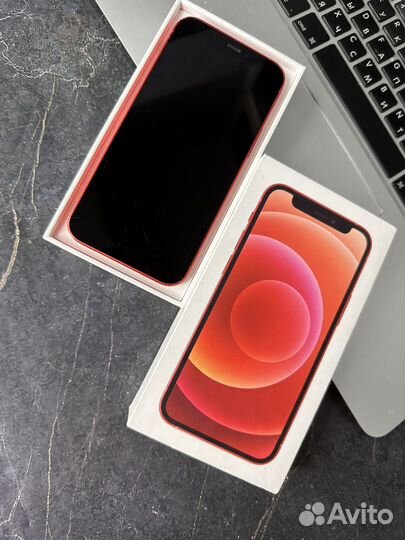 iPhone 12 mini 64Gb Red Рассрочка. Обмен