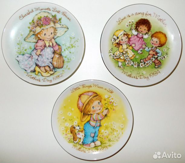 Декоративные тарелочки - блюдца США