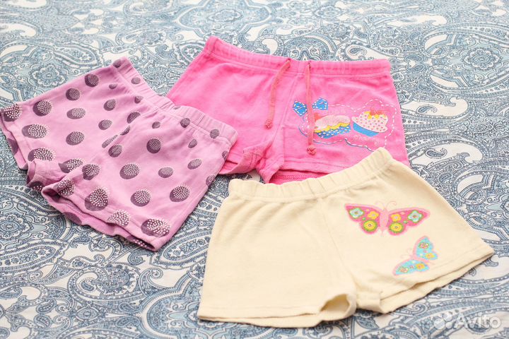 Платье, юбочки и шортики на девочку р 122-р.134