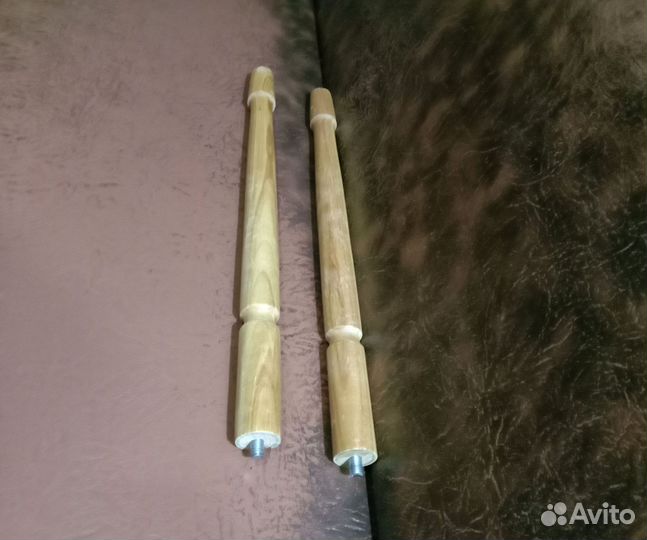 Ножки точёные, деревянные 2 штуки